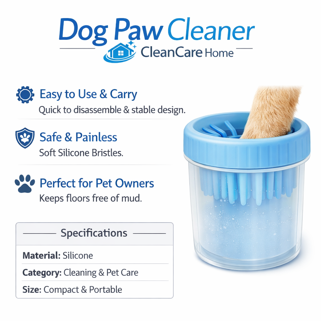 Pet Dog Foot Care Cleaning Products Silicone